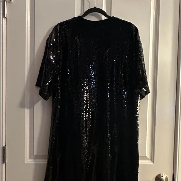 sequins are forever t-shirt dress Sequins Are Forever T-Shirt Dress